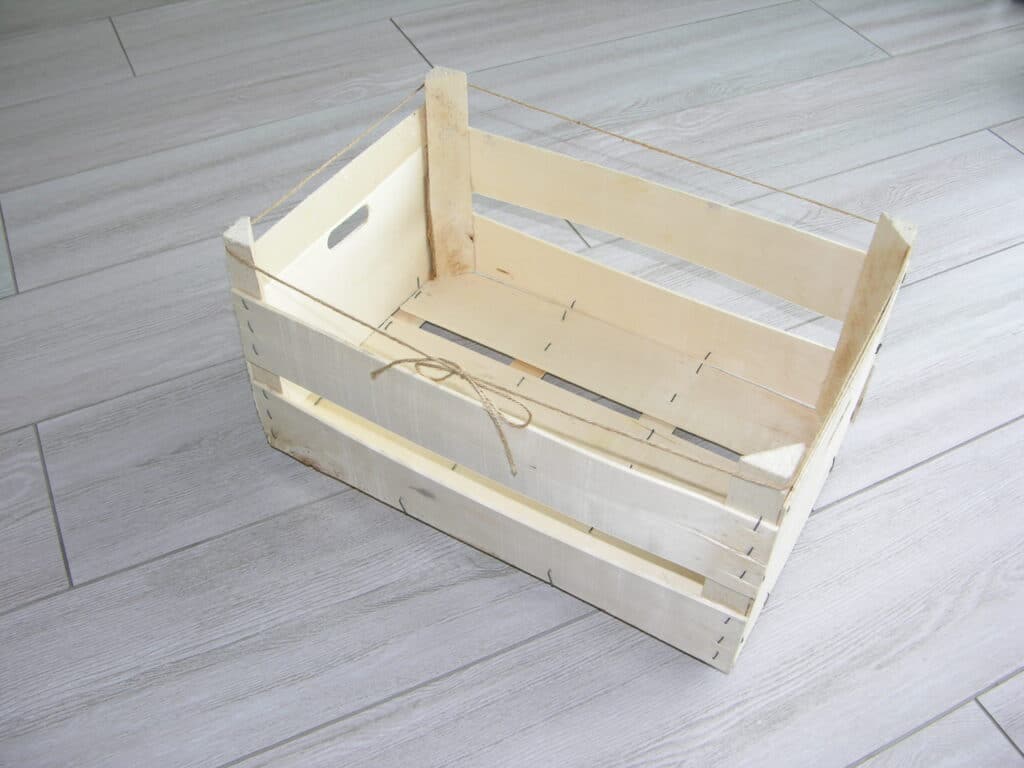 Veggie Crate Ready For Stain