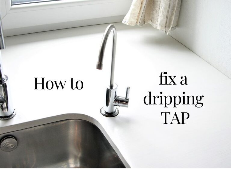 How to fix a dripping TAP