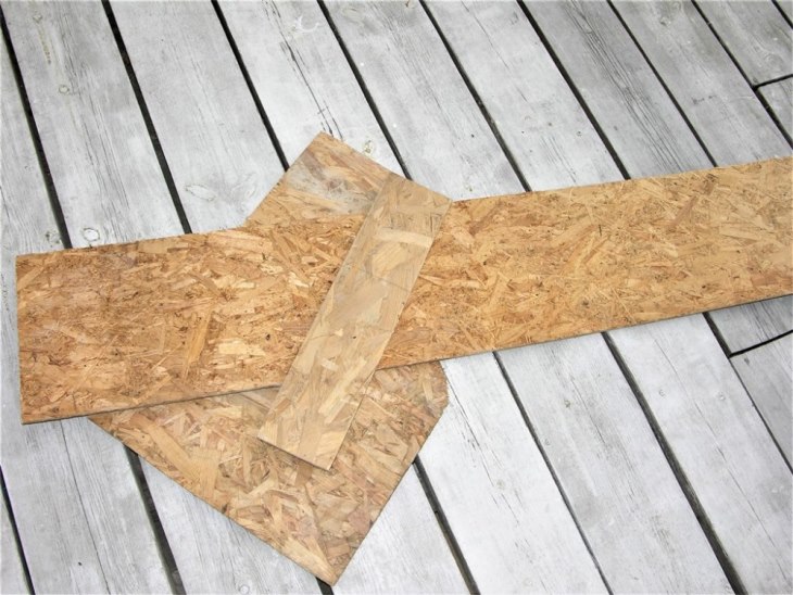 Oriented strand boards (OSB)