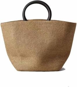Beach Bags for Women Travel Straw Totes Bag Large Summer Handmade Woven Shoulder Bag
