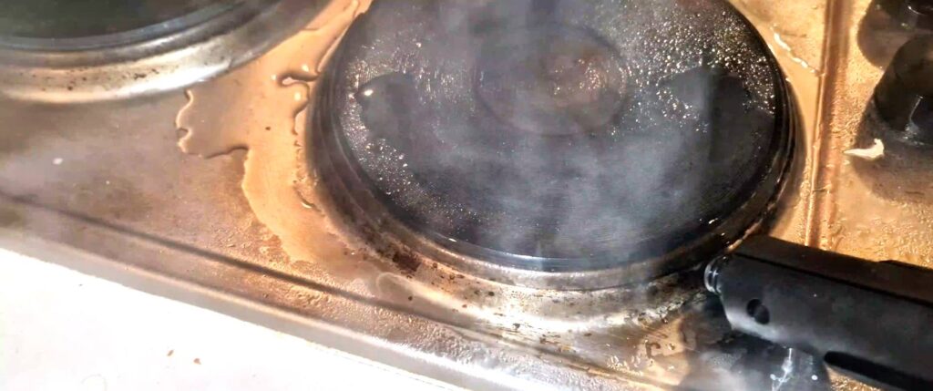 How to Clean a Hot Plate (Electric Burner) with a Steam Cleaner