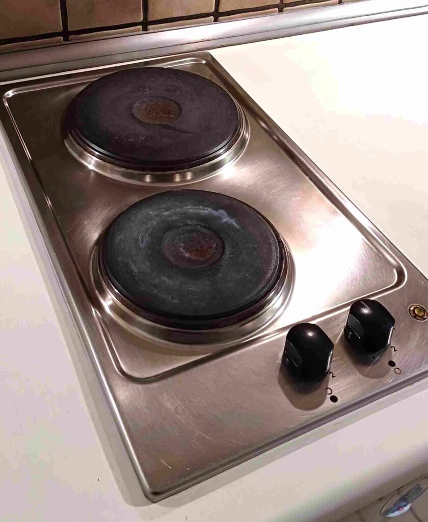 Clean cooktop