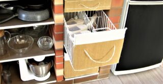 Repurposed Wire Freezer Baskets